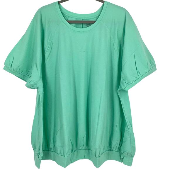Lane Bryant Green Top Size 30/32 NWT - Picture 1 of 6